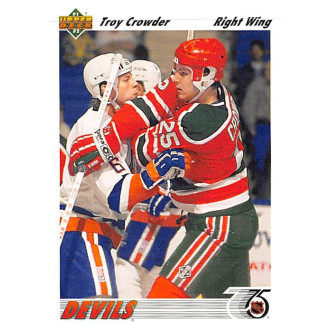 Řadové karty - Crowder Troy - 1991-92 Upper Deck No.342