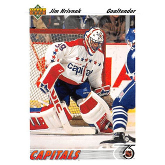 Řadové karty - Hrivnak Jim - 1991-92 Upper Deck No.343