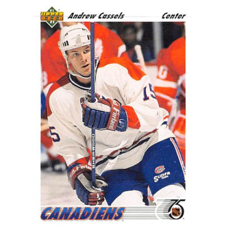 Řadové karty - Cassels Andrew - 1991-92 Upper Deck No.379