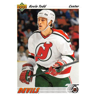 Řadové karty - Todd Kevin - 1991-92 Upper Deck No.401