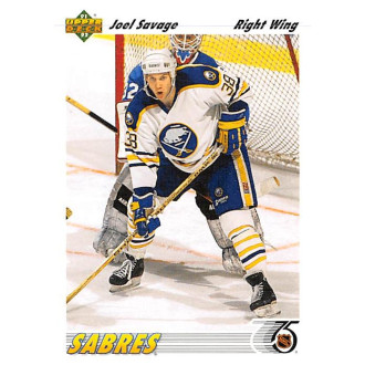 Řadové karty - Savage Joel - 1991-92 Upper Deck No.423