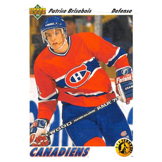 Řadové karty - Brisebois Patrice - 1991-92 Upper Deck No.442