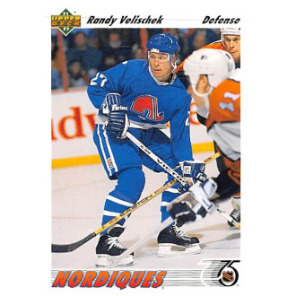 Řadové karty - Velischek Randy - 1991-92 Upper Deck No.484