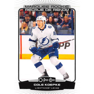 Řadové karty - Koepke Cole - 2022-23 O-Pee-Chee No.582
