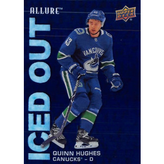Insertní karty - Hughes Quinn - 2019-20 Allure Iced Out No.IO-QH