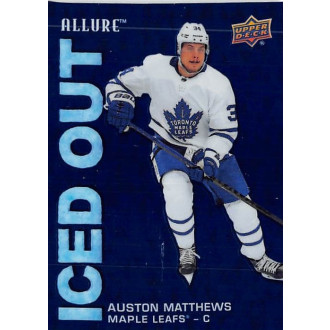 Insertní karty - Matthews Auston - 2019-20 Allure Iced Out No.IO-AM
