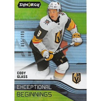 Insertní karty - Glass Cody - 2019-20 Synergy Exceptional Beginnings No.EB30