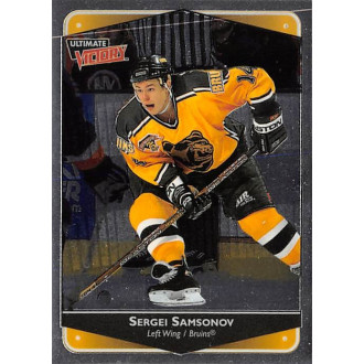 Řadové karty - Samsonov Sergei - 1999-00 Ultimate Victory No.7