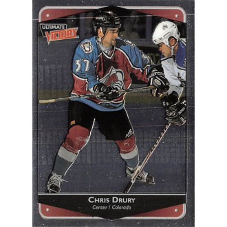Řadové karty - Drury Chris - 1999-00 Ultimate Victory No.25