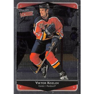Řadové karty - Kozlov Viktor - 1999-00 Ultimate Victory No.40