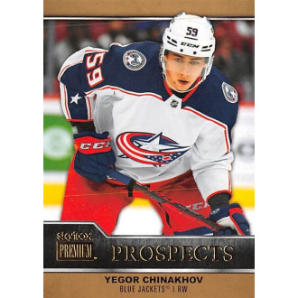 Insertní karty - Chinakhov Yegor - 2021-22 Metal Universe Premium Prospects No.PP11