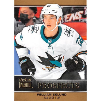 Insertní karty - Eklund William - 2021-22 Metal Universe Premium Prospects No.PP16