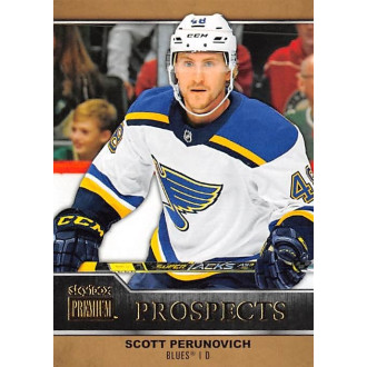 Insertní karty - Perunovich Scott - 2021-22 Metal Universe Premium Prospects No.PP19