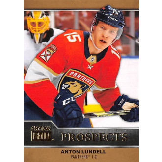 Insertní karty - Lundell Anton - 2021-22 Metal Universe Premium Prospects No.PP35