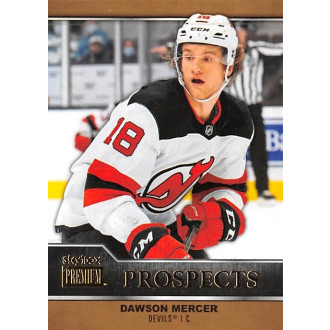 Insertní karty - Mercer Dawson - 2021-22 Metal Universe Premium Prospects No.PP36