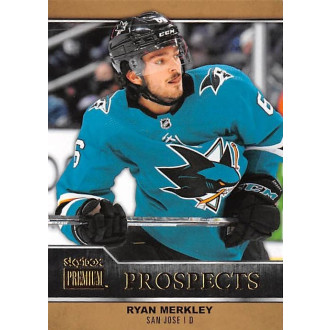 Insertní karty - Merkley Ryan - 2021-22 Metal Universe Premium Prospects No.PP47