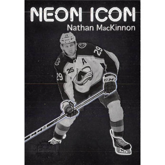 Insertní karty - MacKinnon Nathan - 2021-22 Metal Universe Neon Icon No.7
