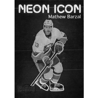 Insertní karty - Barzal Mathew - 2021-22 Metal Universe Neon Icon No.13