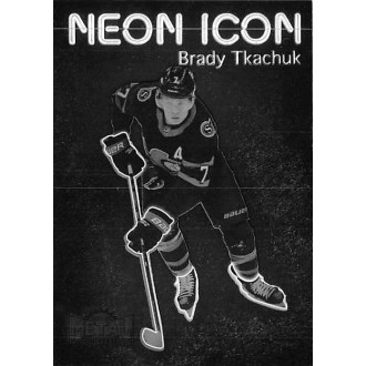 Insertní karty - Tkachuk Brady - 2021-22 Metal Universe Neon Icon No.15