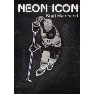 Insertní karty - Marchand Brad - 2021-22 Metal Universe Neon Icon No.19