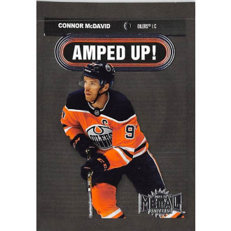 Insertní karty - McDavid Connor - 2021-22 Metal Universe Amped Up No.AU1