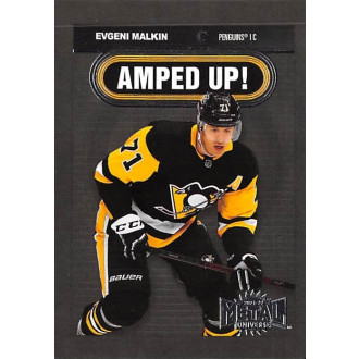 Insertní karty - Malkin Evgeni - 2021-22 Metal Universe Amped Up No.AU2