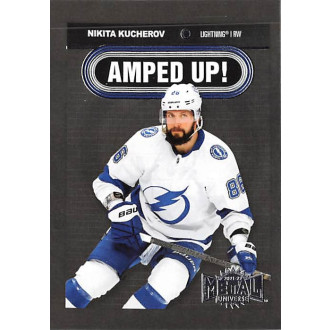 Insertní karty - Kucherov Nikita - 2021-22 Metal Universe Amped Up No.AU6