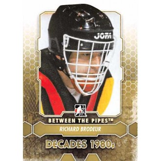 Řadové karty - Brodeur Richard - 2012-13 Between the Pipes No.139
