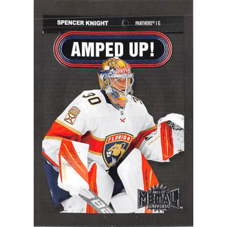 Insertní karty - Knight Spencer - 2021-22 Metal Universe Amped Up No.AU16