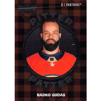 Insertní karty - Gudas Radko - 2021-22 Metal Universe Pitter Patter No.PP6