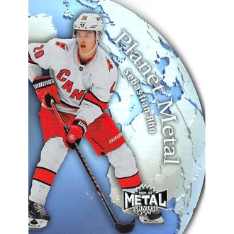 Insertní karty - Aho Sebastian - 2021-22 Metal Universe Planet Metal No.PM2