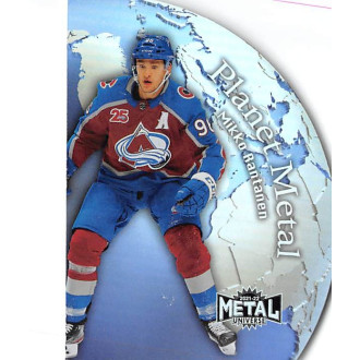 Insertní karty - Rantanen Mikko - 2021-22 Metal Universe Planet Metal No.PM19