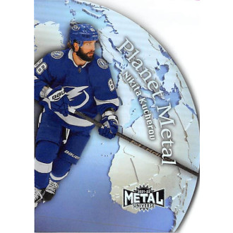 Insertní karty - Kucherov Nikita - 2021-22 Metal Universe Planet Metal No.PM21
