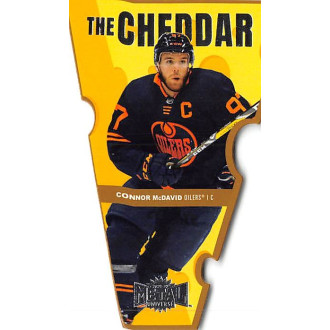 Insertní karty - McDavid Connor - 2021-22 Metal Universe The Cheddar No.TC1