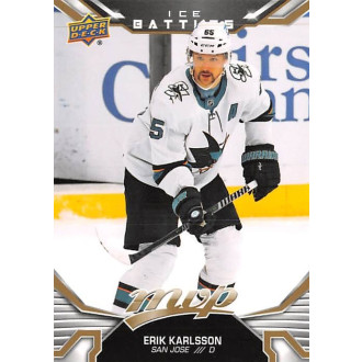Paralelní karty - Karlsson Erik - 2022-23 MVP Gold Ice Battles No.36