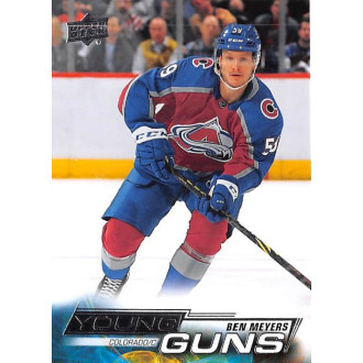 Řadové karty - Meyers Ben - 2022-23 Upper Deck Young Guns No.222