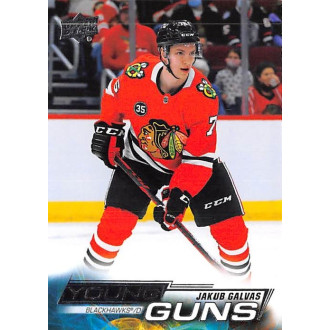 Řadové karty - Galvas Jakub - 2022-23 Upper Deck Young Guns No.225