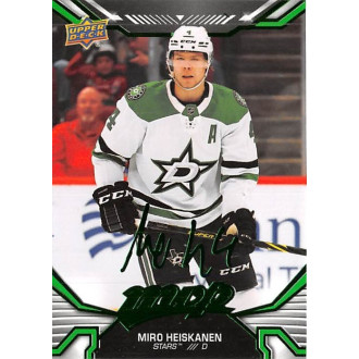 Paralelní karty - Heiskanen Miro - 2022-23 MVP Green Script No.23