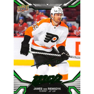 Paralelní karty - Van Riemsdyk James - 2022-23 MVP Green Script No.93