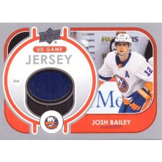 Jersey karty - Bailey Josh - 2021-22 Upper Deck Game Jersey blue No.GJ-BA