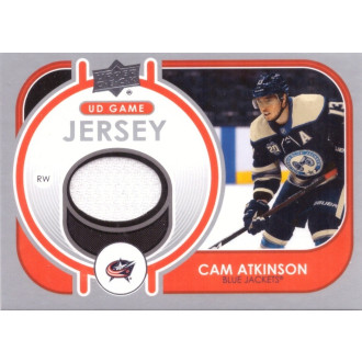 Jersey karty - Atkinson Cam - 2021-22 Upper Deck Game Jersey white No.GJ-CA