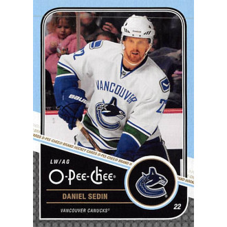 Řadové karty - Sedin Daniel - 2011-12 O-Pee-Chee No.23