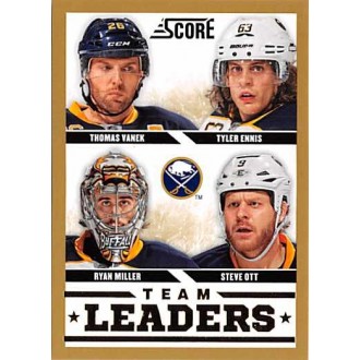 Paralelní karty - Vanek Thomas, Miller Ryan, Ennis Tyler, Ott Steve - 2013-14 Score Gold No.553