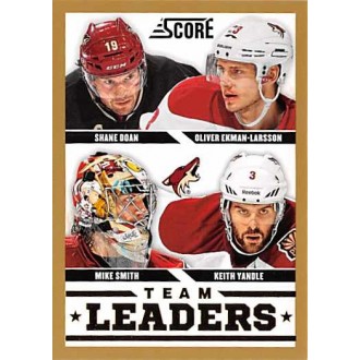Paralelní karty - Smith Mike, Doan Shane, Ekman-Larsson Oliver, Yandle Keith - 2013-14 Score Gold No.572