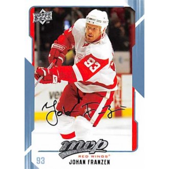 Řadové karty - Franzen Johan - 2008-09 MVP No.112