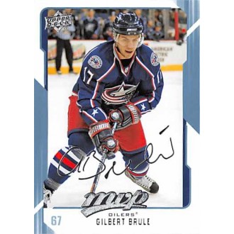 Řadové karty - Brule Gilbert - 2008-09 MVP No.115