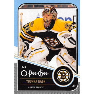 Řadové karty - Rask Tuukka - 2011-12 O-Pee-Chee No.375