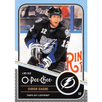 Řadové karty - Gagne Simon - 2011-12 O-Pee-Chee No.405
