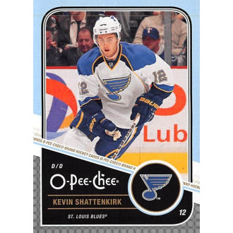 Řadové karty - Shattenkirk Kevin - 2011-12 O-Pee-Chee No.418