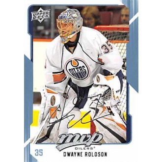 Řadové karty - Roloson Dwayne - 2008-09 MVP No.124